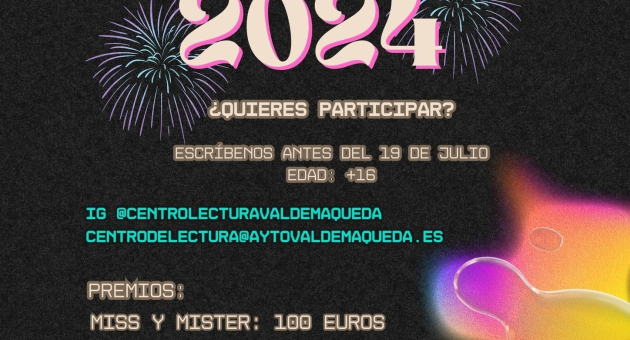 Concurso Miss y Míster Valdemaqueda 2024